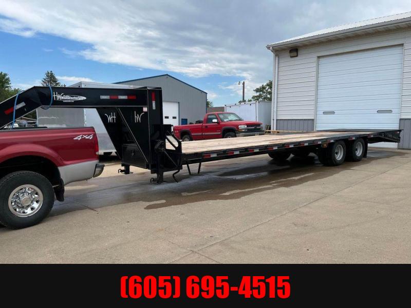 2022 H and W Trailers 32' GN Equipment Trailer 2022 H and W Trailers 32' GN Equipment Trailer