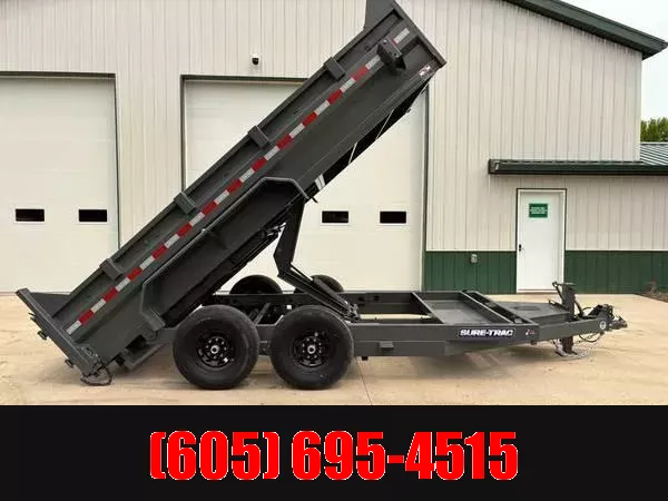 2025 Sure-Trac 7X14 LO PRO  Dump Trailer 1748820762
