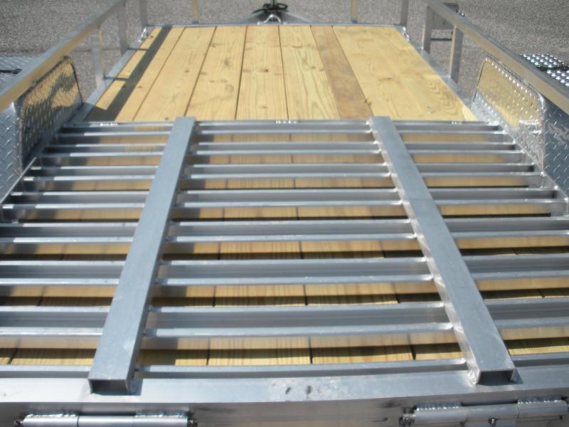 2021 Quality Steel and Aluminum 62" X 10' Aluminum Utility Trailer