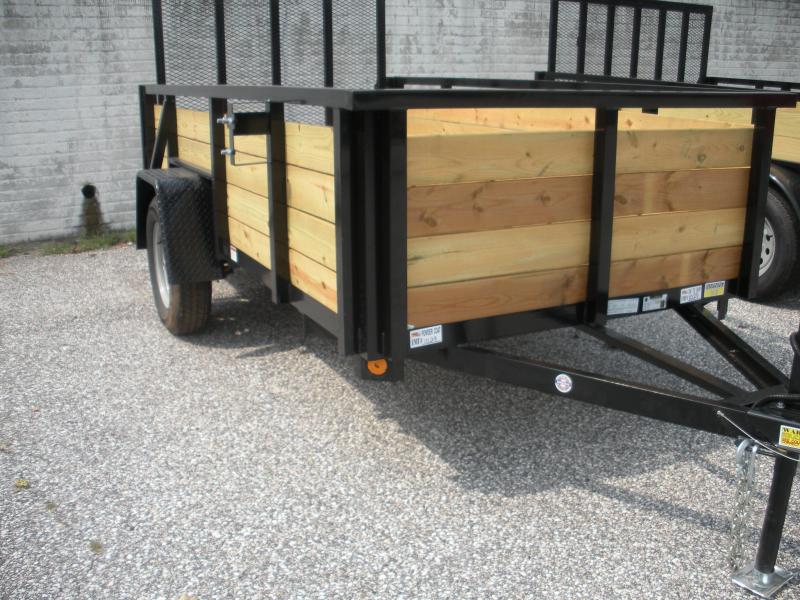 IN STOCK NOW *2021 Quality Steel and Aluminum 62" X 8' Wood High Side