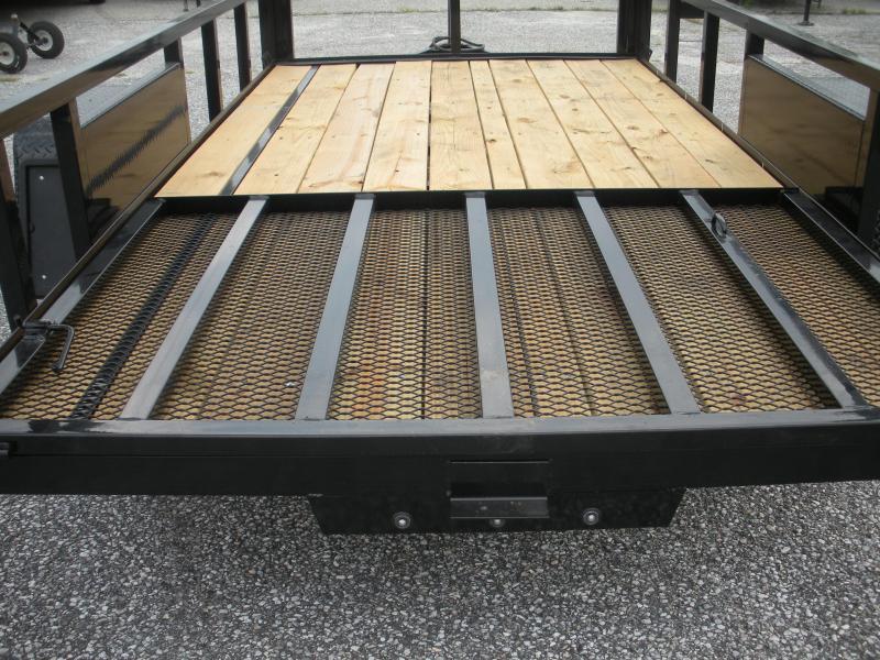 2021 Quality Steel and Aluminum 62" X 10' 3K Tube Steel Utility Trailer