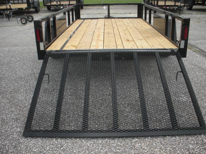 2021 Quality Steel and Aluminum 62" X 10' 3K Tube Steel Utility Trailer