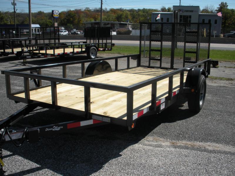 2022 Down 2 Earth Trailers 76X14 5K Single Axle Utility Trailer 2022 Down 2 Earth Trailers 76X14 5K Single Axle Utility Trailer