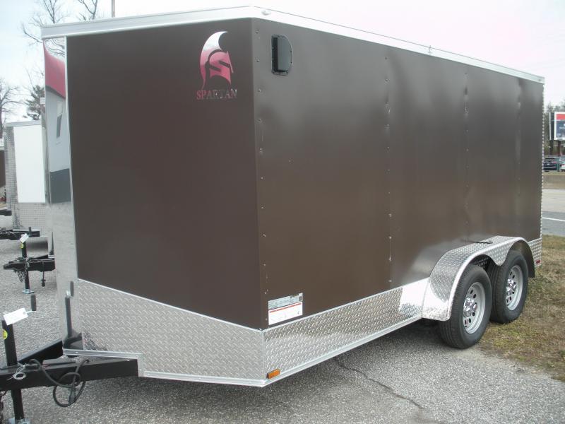 2021 Spartan 6' X 12' 3K Pewter *3 Ladder Racks* Aluminum Ladder* 4