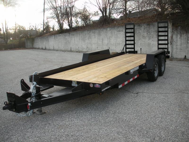 IN STOCK*Cam 76.5' X 18' 10K Black "Warrior" Equipment Trailer IN STOCK*Cam 76.5' X 18' 10K Black "Warrior" Equipment Trailer