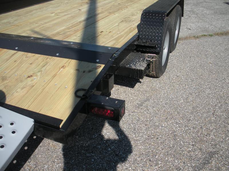 QSA 83" X 18' 7K * 2 Removable Fenders*Wood Deck Open Car / Racing