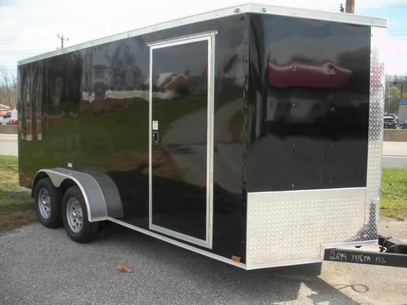 *Assorted Colors*7' Height*2022 MCTL 7' X 16' Enclosed Cargo Trailer *Assorted Colors*7' Height*2022 MCTL 7' X 16' Enclosed Cargo Trailer