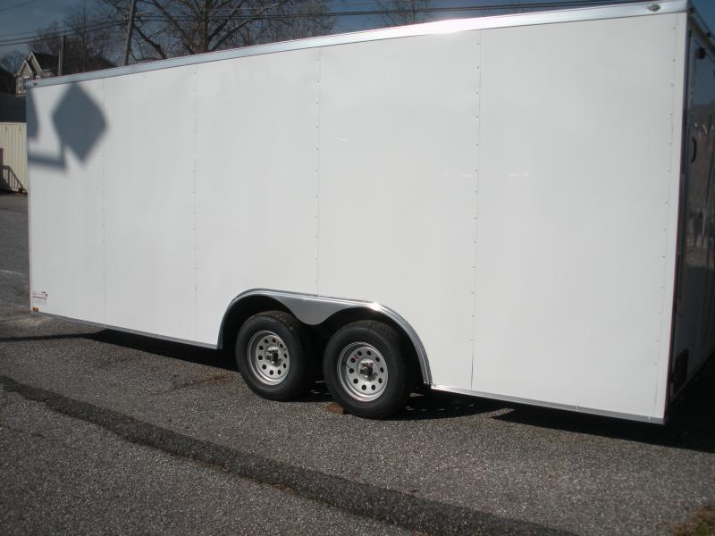 2021 Spartan 8.5' X 20' X 7' Height 7K White Semi-Screwless Car / Racing Trailer 2021 Spartan 8.5' X 20' X 7' Height 7K White Semi-Screwless Car / Racing Trailer