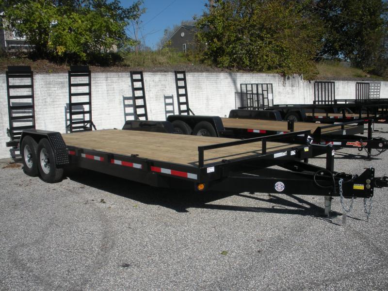 2021 Quality Steel and Aluminum 83" X 20' 14K Equipment Trailer