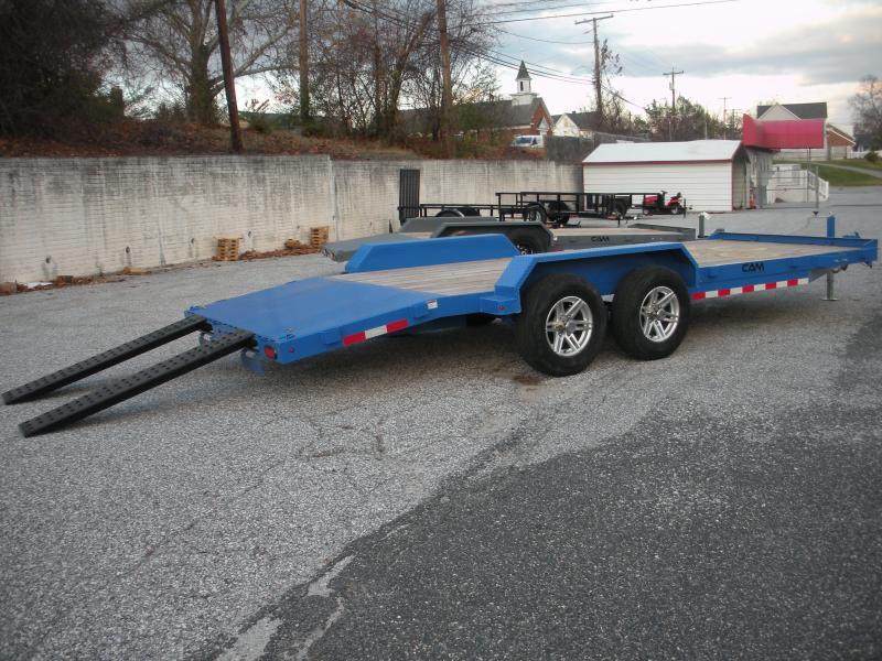 IN STOCK! Cam 82" X 20' Blue*Aluminum Wheels & Spare *10K Open Car