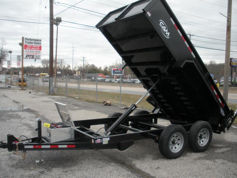 2022 Cam Superline 6' X 12' 10 K Low Profile Dump Trailer with 3 Way Gate & Ramps 2022 Cam Superline 6' X 12' 10 K Low Profile Dump Trailer with 3 Way Gate & Ramps