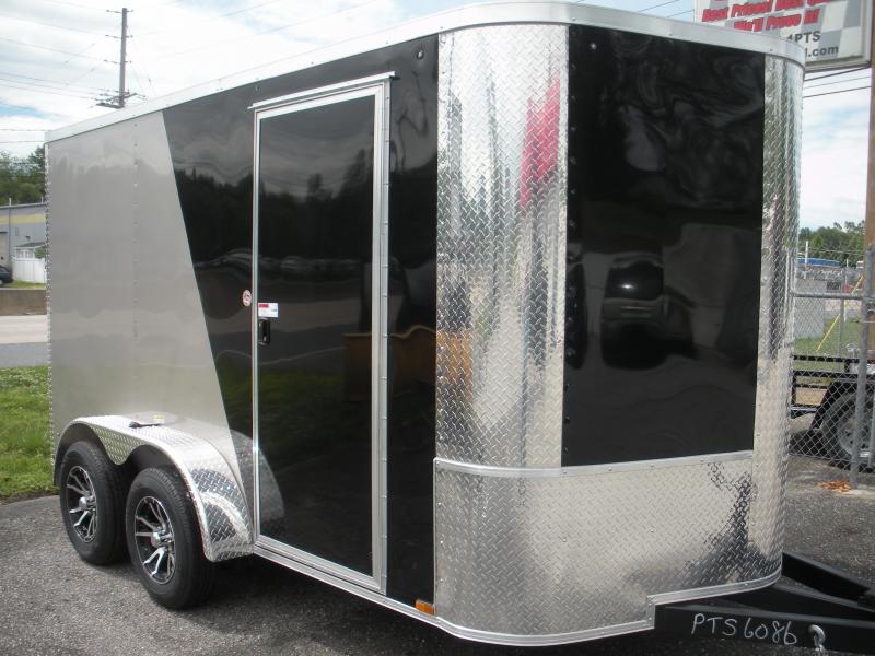 2020 Arising 7' X 12' 7K Black/Beige Enclosed Motorcycle Cargo Trailer 2020 Arising 7' X 12' 7K Black/Beige Enclosed Motorcycle Cargo Trailer