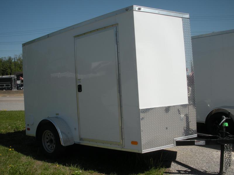 6' X 10' *1 pc. Roof*Loading Lights* NationCraft Enclosed Cargo Trailer 6' X 10' *1 pc. Roof*Loading Lights* NationCraft Enclosed Cargo Trailer