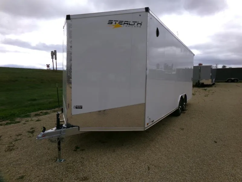 2026 Stealth Trailers 8.5' x 22' x 7.5' Cobra Enclosed with 5200# Torsion Axles Cargo / Enclosed Trailer