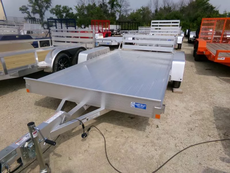 2025 Bear Track 80" x 14' Aluminum Tandem Utility (BTT80168F) ATV Trailer
