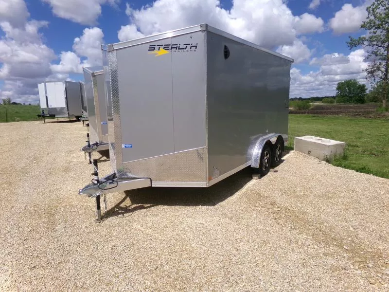 2025 Stealth Trailers 7.5'W X 14'L x 7'H All Aluminum Cargo Trailer 7K Cobra Cargo / Enclosed Trailer