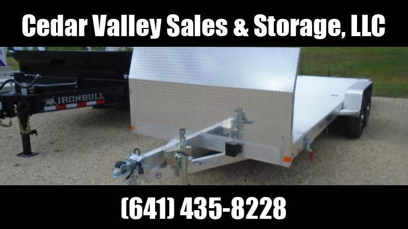 2024 Bear Track 81" W x 20' L Aluminum Tilt Bed Trailer Tilt Trailer