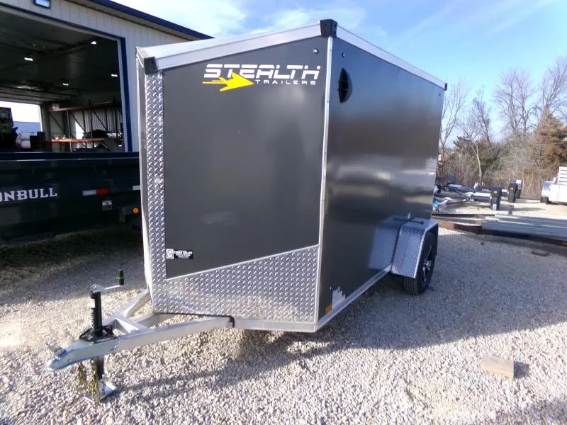 2026 Stealth Trailers 6 x 10 x 6.5 COBRA Enclosed Cargo with 2,990 lb. GVWR and Transition Flap on Ramp Cargo / Enclosed Trailer