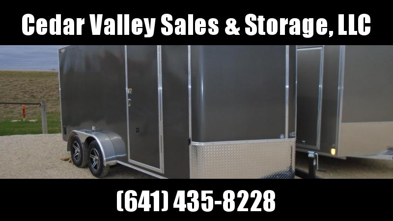 2022 H and H Trailer 7x16 HH Series Flat Top V-Nose Enclosed Cargo Trailer 7K Brake (H8416TFTV-070) Enclosed Cargo Trailer 2022 H and H Trailer 7x16 HH Series Flat Top V-Nose Enclosed Cargo Trailer 7K Brake (H8416TFTV-070) Enclosed Cargo Trailer
