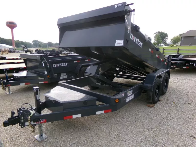 2026 Norstar 72 x 12 DCB Dump Trailer, 9,990 lb. GVWR Dump Trailer