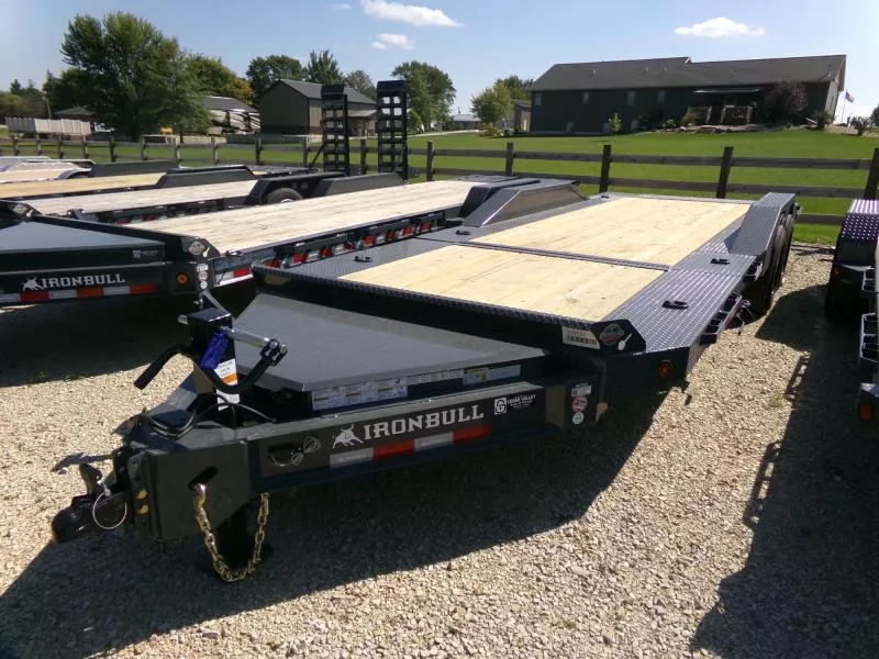 2026 Iron Bull 102 x 22 (16 +6) TWB Gravity Tilt with 16,000 lb. GVWR Tilt Trailer