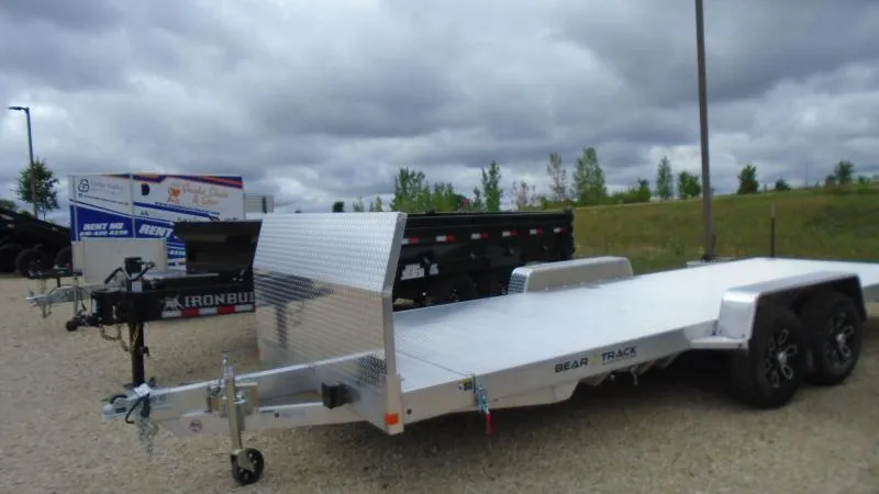 2024 Bear Track 81" W x 20' L Aluminum Tilt Bed Trailer Tilt Trailer