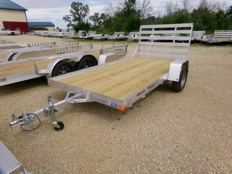 2026 Bear Track 76" x 144" W  Utility Trailer, Wood Deck, 2990lb. GVWR Utility Trailer
