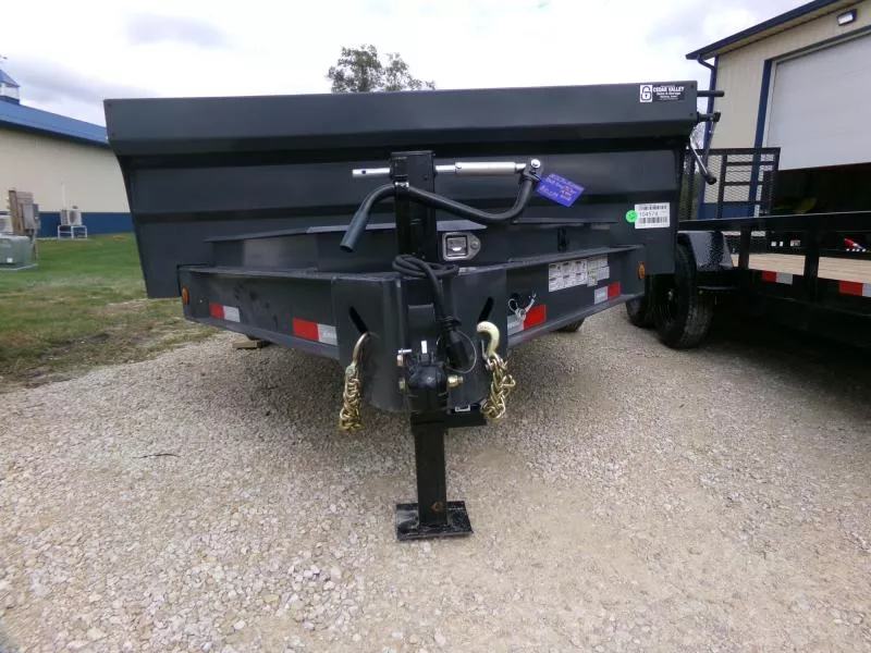 2026 Iron Bull 83 x 14 DWB Dump Trailer-14,999 lb. GVWR in Gray Dump Trailer
