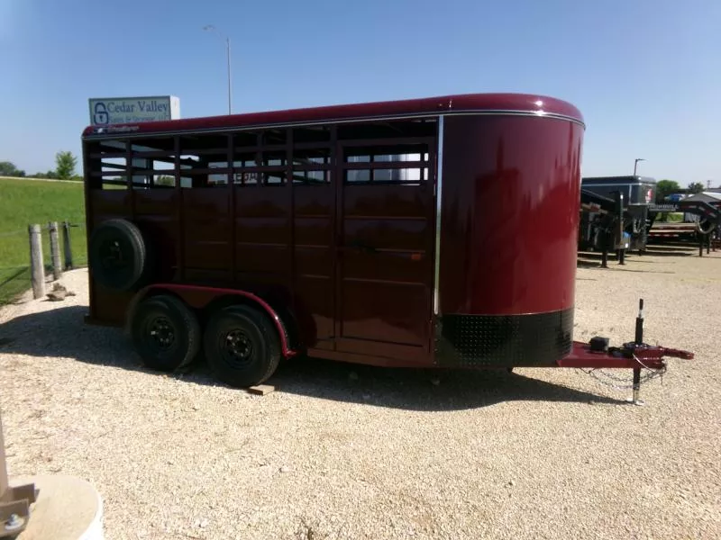 new Stock / Stock Combo Trailers S&S Manufacturing  for sale, in Nashua, IA Thumbnail 3