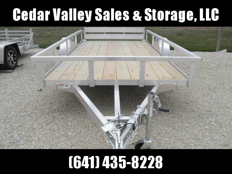 2021 H and H Trailer 76x12 Aluminum Rail Side Utility Trailer 3K Idler (H7612RSA-030) Utility Trailer 2021 H and H Trailer 76x12 Aluminum Rail Side Utility Trailer 3K Idler (H7612RSA-030) Utility Trailer
