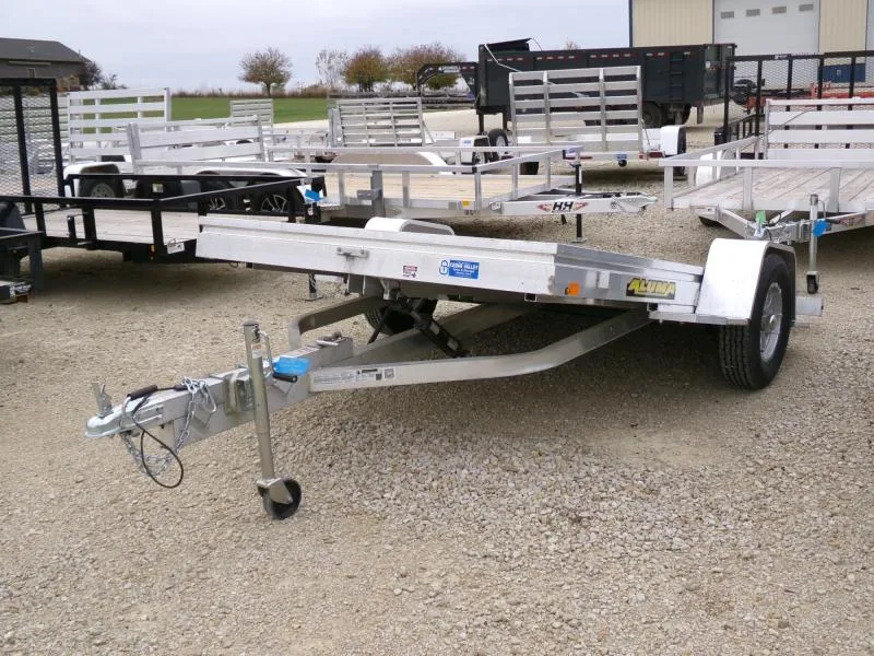 2026 Aluma USED 68 x 10 Tilt Bed-Aluminum Tilt Trailer