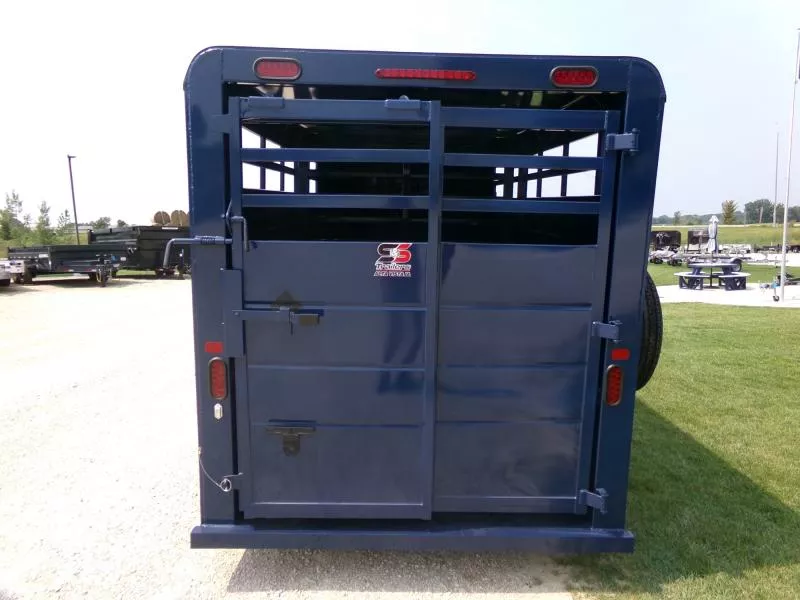 new Stock / Stock Combo Trailers S&S Manufacturing  for sale, in Nashua, IA Thumbnail 3