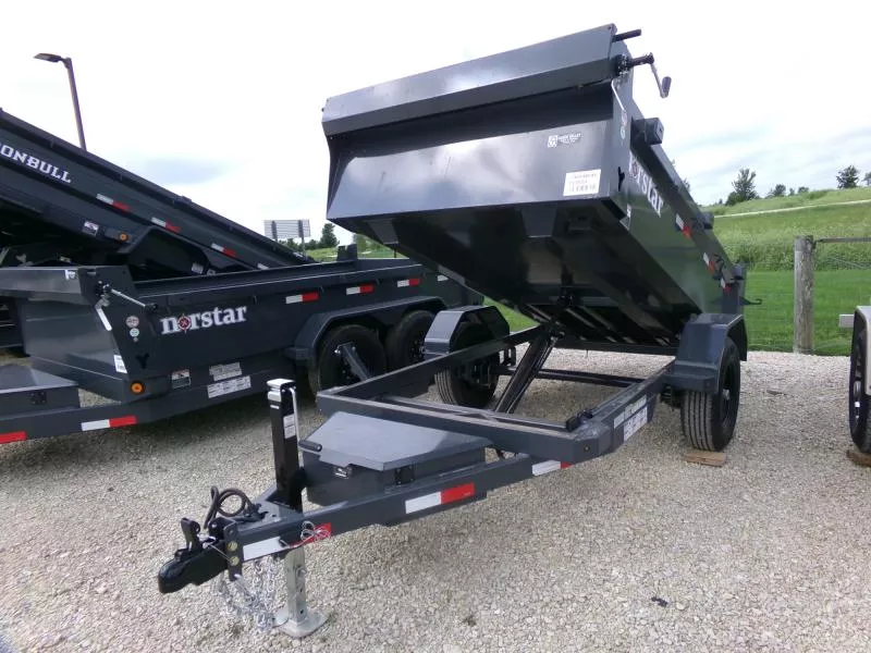 2026 Norstar 60 x 10 DCB Dump Trailer, Single Axle , 5200lb. GVWR Dump Trailer