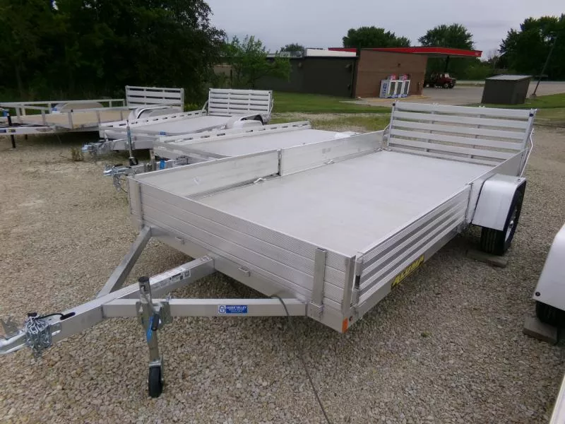 2025 Aluma 81 x 14 Aluminum Trailer-3k-Front Side Ramps (8114S-R-BT-SR) Utility Trailer