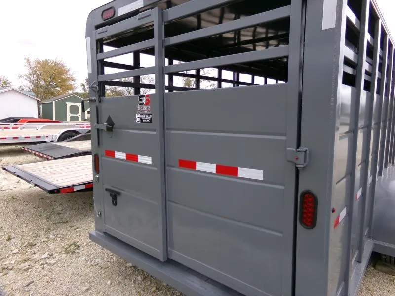 new Stock / Stock Combo Trailers S&S Manufacturing  for sale, in Nashua, IA Thumbnail 4
