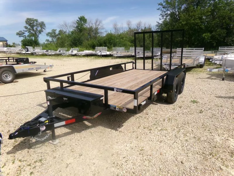 2025 H and H Trailer HH Landscape Utility-Rail Side TA Utility Trailer