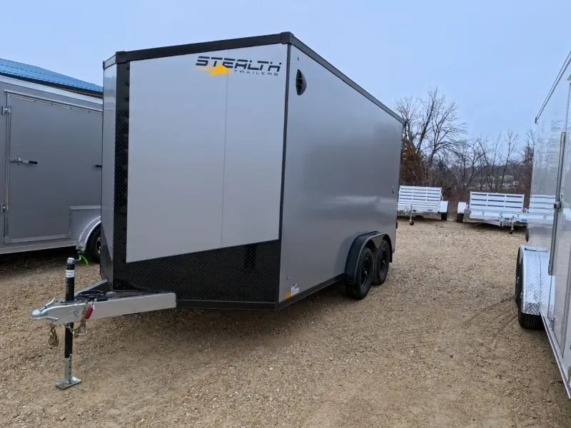 2026 Stealth Trailers 7.5 x 14 x 7 COBRA Enclosed Cargo with 7K GVWR, Torsion Axles and Translucent Roof Cargo / Enclosed Trailer