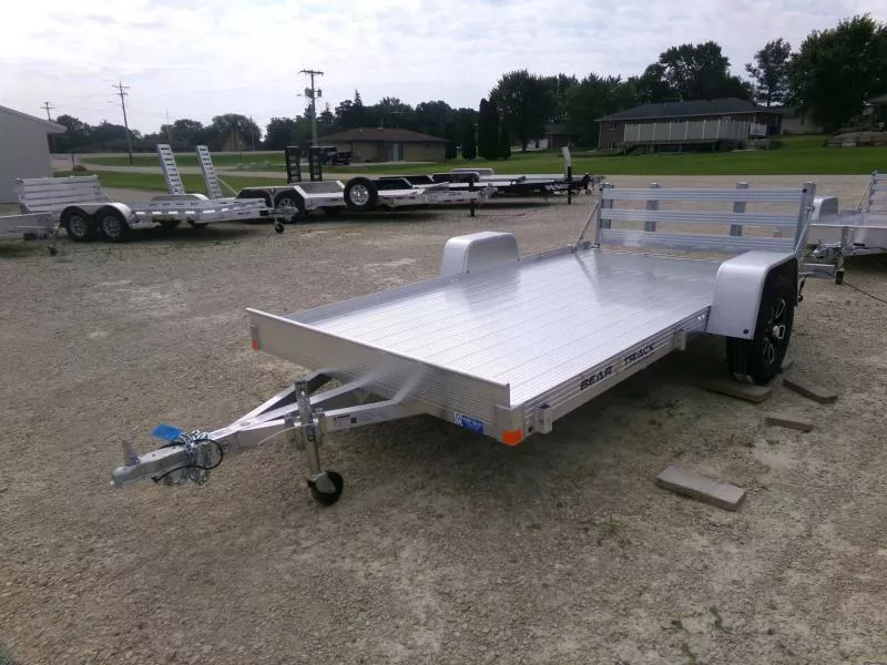 2026 Bear Track 76 X 144F Utility Trailer with Bi-Fold Tailgate and 2990 lb. GVWR Utility Trailer