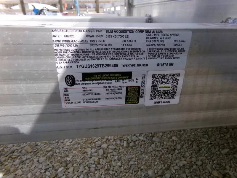 new Utility Trailers Aluma  for sale, in Nashua, IA Thumbnail 2