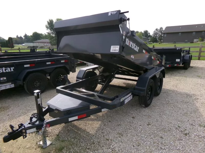 2026 Norstar 60 x 10 DCB Utility Dump with 7,000 lb. GVWR Dump Trailer