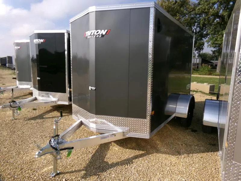 2026 Triton Trailers 6' x 10' x 6'4" XLT Single Axle Cargo with Steel Rims and 2,990 lb. GVWR Cargo / Enclosed Trailer