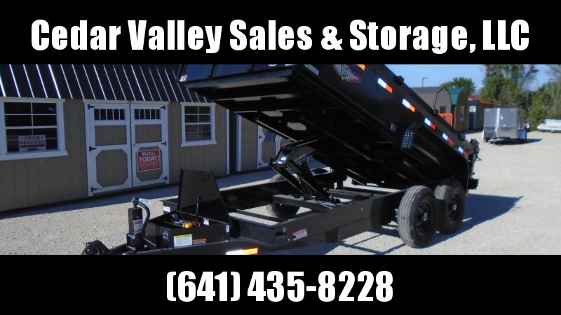 2023 H and H Trailer 83x14 Industrial Dump Trailer 14K Scissor (H8314DBW-B-140) Other 2023 H and H Trailer 83x14 Industrial Dump Trailer 14K Scissor (H8314DBW-B-140) Other