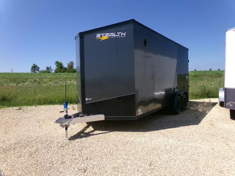 2025 Stealth Trailers 7 x 16 Cobra Enclosed Cargo Trailer 7K ATV Trailer