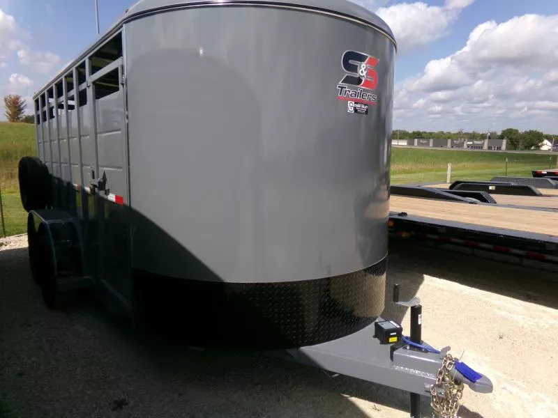 new Stock / Stock Combo Trailers S&S Manufacturing  for sale, in Nashua, IA Thumbnail 16