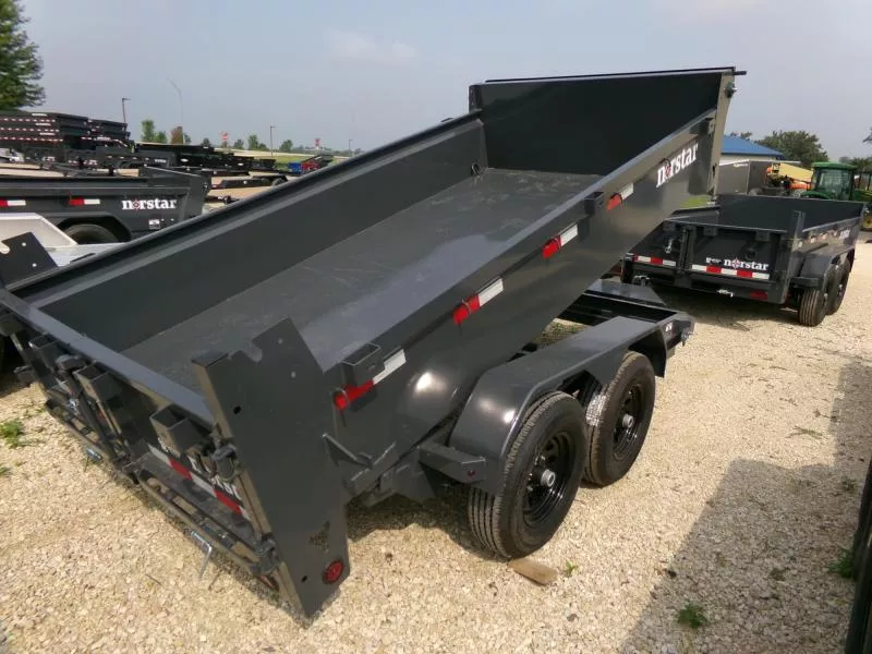2026 Norstar 72 x 12 DCB Dump Trailer, 9,990 lb. GVWR Dump Trailer