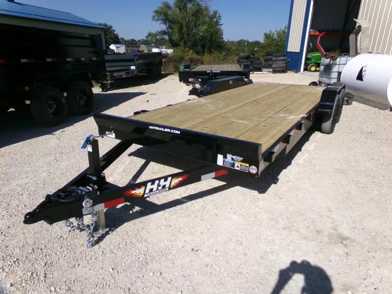 2026 H and H Trailer 82 x 20 (18+2)  Car Hauler with 10K GVWR Car Hauler