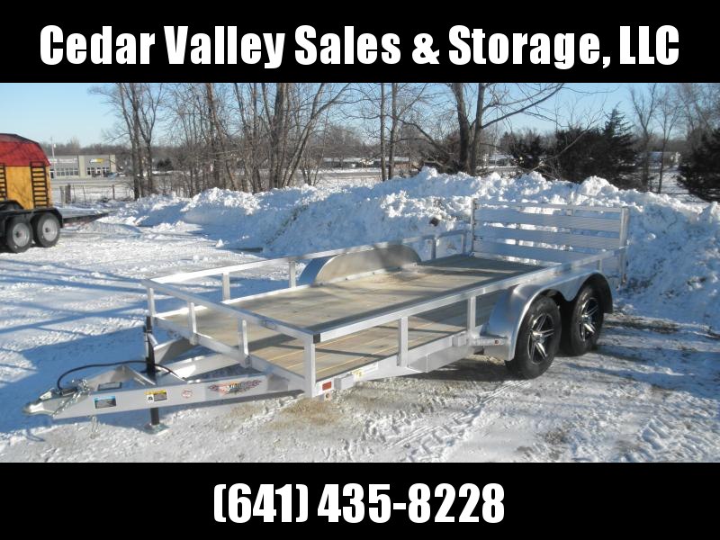 2022 H and H Trailer 82x14 Aluminum Rail Side Utility Trailer 7K Tandem (H8214TRSA-070) Utility Trailer 2022 H and H Trailer 82x14 Aluminum Rail Side Utility Trailer 7K Tandem (H8214TRSA-070) Utility Trailer