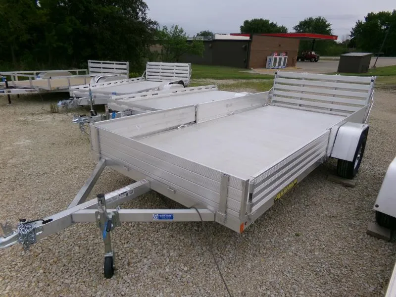 2025 Aluma 81 x 14 Aluminum Trailer-3k-Front Side Ramps (8114S-R-BT-SR) Utility Trailer