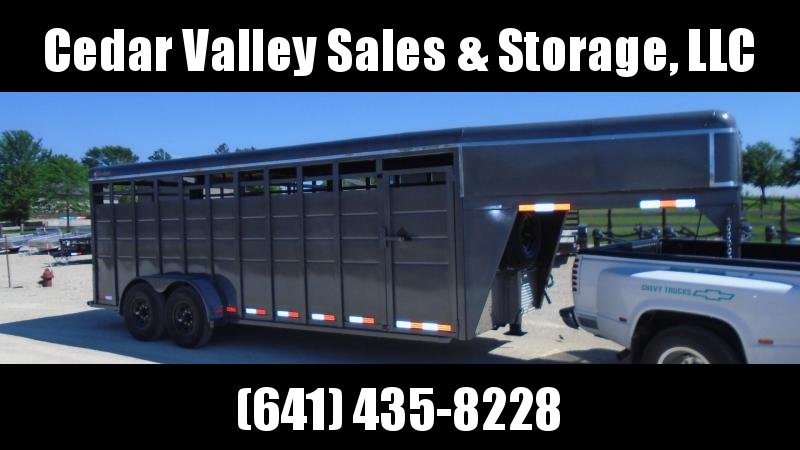 2023 S&S Manufacturing 20 ft Gooseneck Livestock Trailer 2023 S&S Manufacturing 20 ft Gooseneck Livestock Trailer