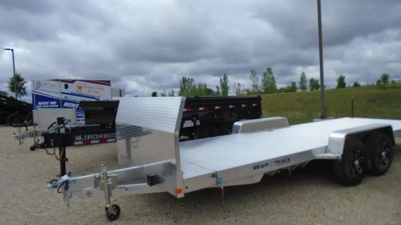 2024 Bear Track 81" W x 20' L Aluminum Tilt Bed Trailer Tilt Trailer